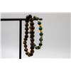 Image 1 : #69-NATURAL YELLOW TIGER EYE & JADE JADEITE