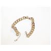 Image 1 : GOLD PLATED CUBAN CURB LINK CHAIN BRACE.