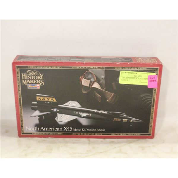 1:64 X15 FIGHTER PLANE MODEL KIT UNBUILT
