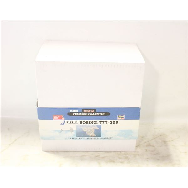 1:400 DIECAST HONG KONG 777 AIRPLANE MODEL IN BOX