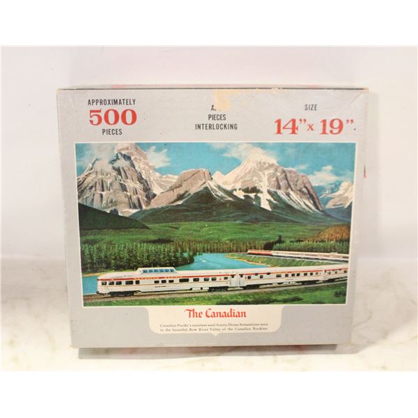 1950S CANADIAN PACIFIC TRAIN PUZZLE