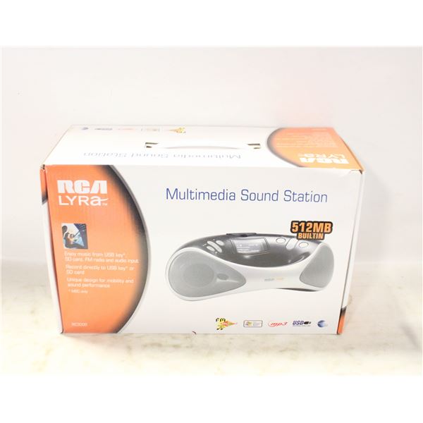 RCA LYRA MULTIMEDIA SOUND STATION W BOX