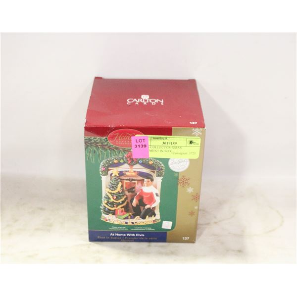 ELVIS COLLECTOR XMAS ORNAMENT IN BOX
