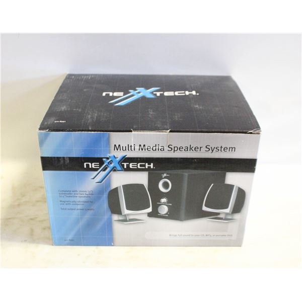 NEXXTECH COMPUTER SPEAKER SET WITH BOX