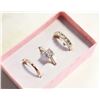 Image 1 : NEW 3PCS/SET RING SET SZ7