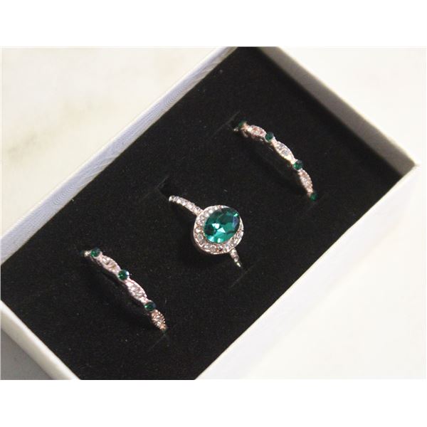 NEW 3PCS/SET RING SET SZ9
