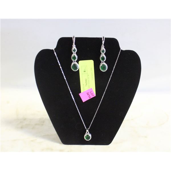 NEW JEWELRY DISPLAY W/ NECKLACE