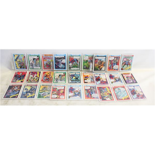 VINTAGE 1990S MARVEL UNIVERSE SERIES 1 CARDS