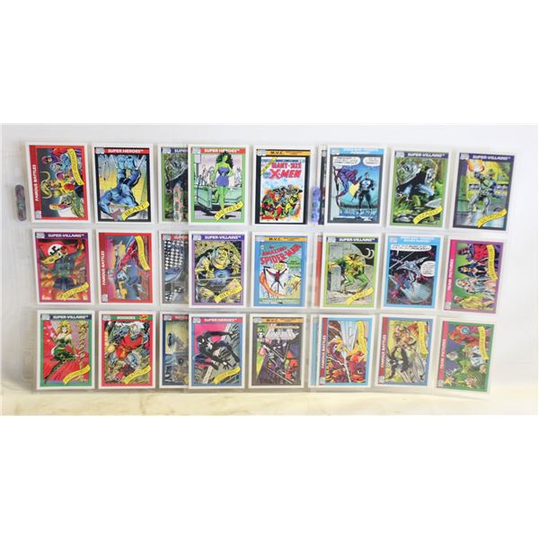 VINTAGE 1990S MARVEL UNIVERSE SERIES 1 CARDS