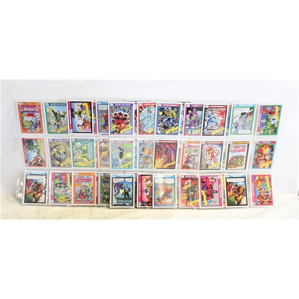 VINTAGE 1990S MARVEL UNIVERSE SERIES 1 CARDS