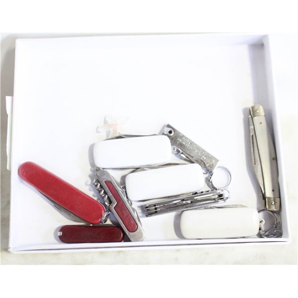 VTG. 9 MULTI-TOOL POCKET KNIVES