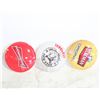 Image 1 : 3 BAR TAP BUTTONS BUDWEIDER HOGS HEAD SLEEMAN