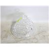 Image 1 : PINWHEEL CRYSTAL CANDYDISH MID CENTURY GLASSWARE