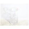 Image 1 : PINWHEEL CRYSTAL PITCHER MID CENTURY GLASSWARE
