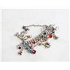 Image 1 : MULTI COLORED STONES VINTAGE NECKLACE