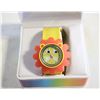 Image 1 : SUNSHINE FACE NEW WATCH YELLOW AND ORANGE