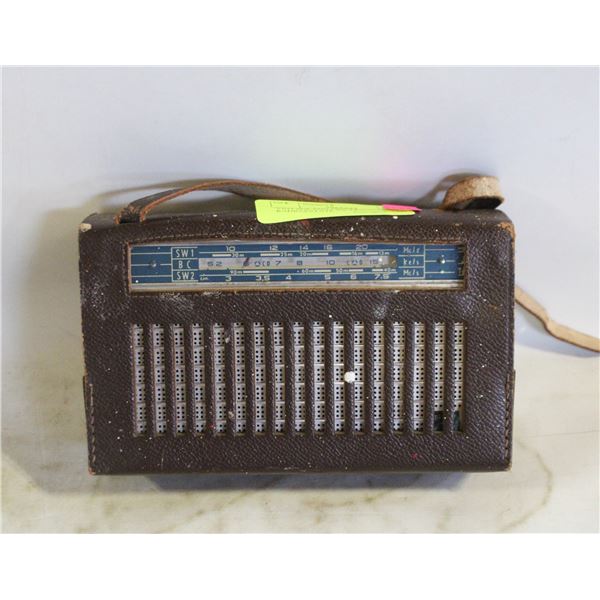 VINTAGE PHILLIPS TRANSISTOR RADIO-ESTATE