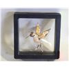 Image 1 : NEW COLOURFUL ENAMEL HUMMINGBIRD BROOCH