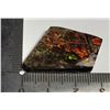 Image 2 : 10) NATURAL RED & GREEN FIRE 35 CT,