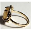 Image 2 : 18) CLEAR CZ & OVAL YELLOW TONE
