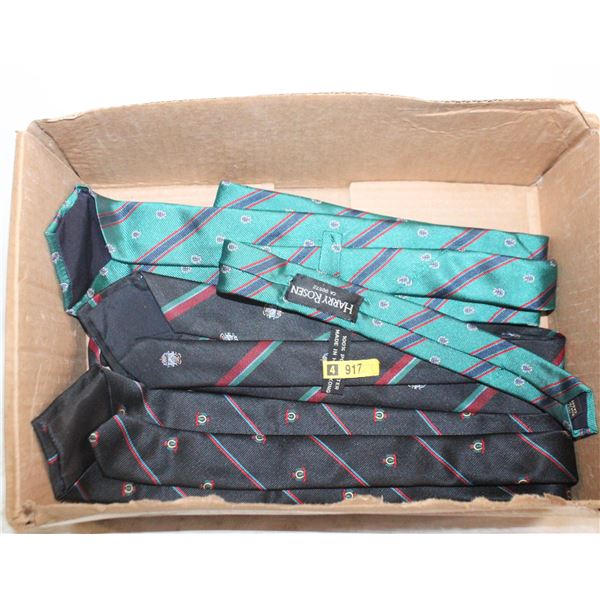 HARRY ROSEN DESIGNER NECK TIE + 2 MORE