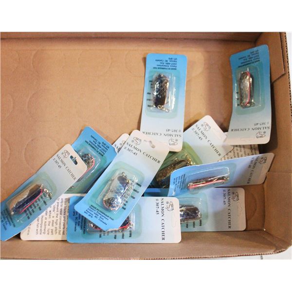 12 NEW ASSORTED FISHING HOOKS JACKFISH/SALMON