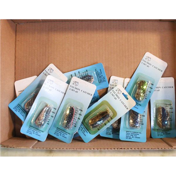 12 NEW ASSORTED FISHING HOOKS JACKFISH/SALMON