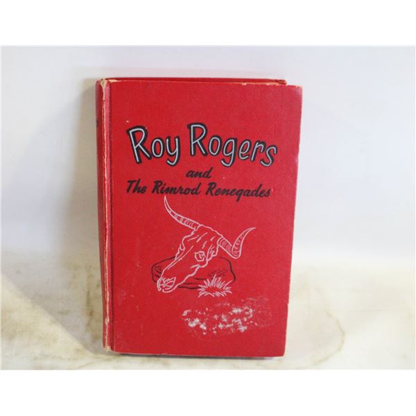 1952 BOOK ROY ROGERS+RIMROD RENEGADES