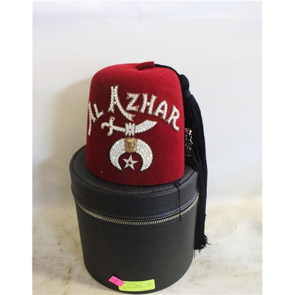AL AZHAR ANTIQUE FREE MASON FEZ