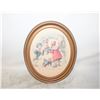 Image 1 : VTG. FRAMED ART WORK 1920’S CHILDREN,