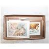 Image 1 : 5 VTG. FRAMED PRINTS OF ANGELS & CHILDREN