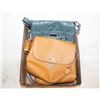 Image 1 : 2 LADIES BAGS INCLUDING ROOTS LEATHER CROSSBODY