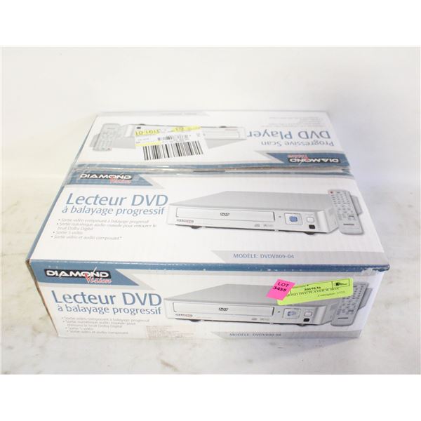 DIAMOND DVD PLAYER W BOX