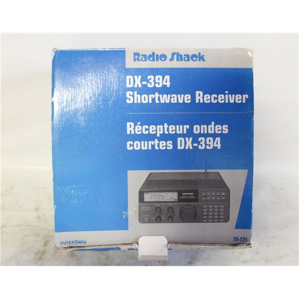 SHORTWAVE RADIO RECEIVER W BOX