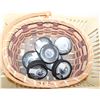 Image 1 : BASKET W HOCKEY PUCKS
