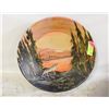 Image 1 : ORIGINAL ARTIST PAINTED GOLD PAN NORTHERN CDN