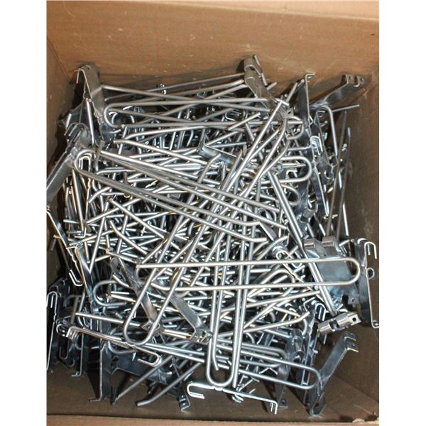 150 METAL DISPLAY HOOKS 8” LONG,