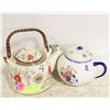 Image 1 : TWO ANTIQUE TEAPOTS