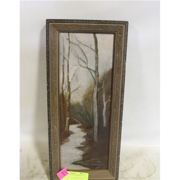 SMALL ANTIQUE OIL PAINTING