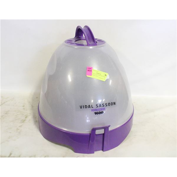 VIDAL SASSOON IONIZER HAIR DRYER PORTABLE
