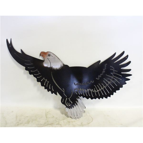 METAL EAGLE ARTISAN WELDED LARGE WALL