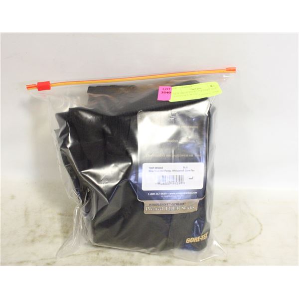 NEW MENS TOUR LITE GORE TEX PANTS SZ L W/TAG
