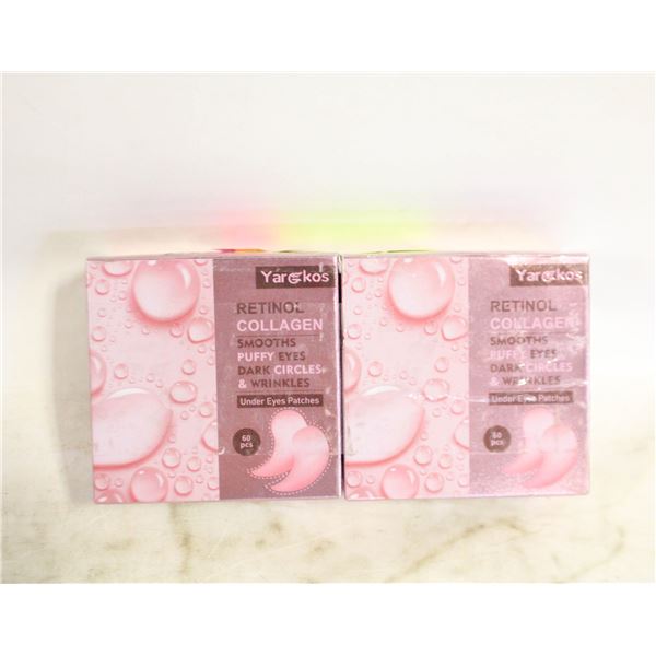 NEW 2 SEALED RETINAL COLLAGEN SMOOTH