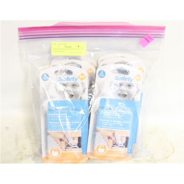 6 NEW SAFETY 1ST CHILD LOCK AND LATCH LOCKS