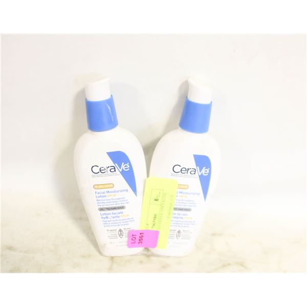 NEW 2 SEALED CERAVE AM FACIAL