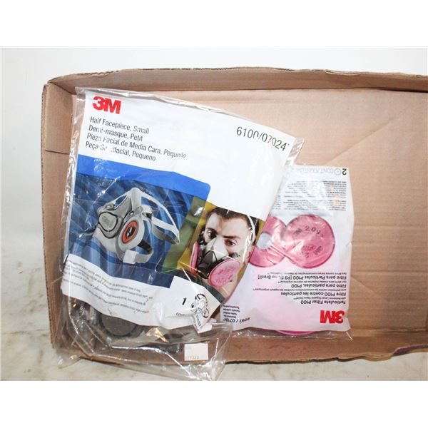3M COMFORT QUICK LATCH HALF FACEPIECE