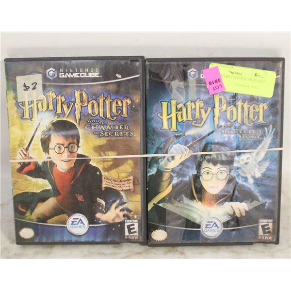 LOT OF 2 HARRY POTTER NINTENDO DISKS