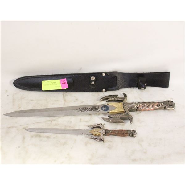 2 SWORDS IN ONE CASE