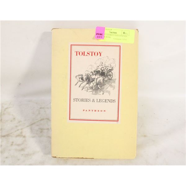 TOLSTOY, STORIES AND LEGENDS, VINTAGE BOOK