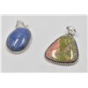 Image 1 : #240-NATURAL UNAKITE PENDANT